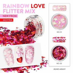 Moyra Rainbow Love Flitter Mix No.02 vb